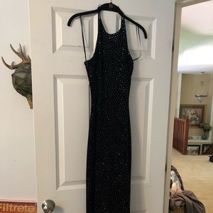 Black formal dress.  Size 6.